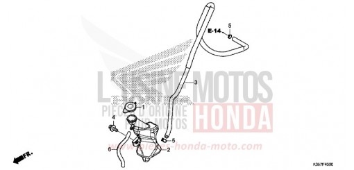 RESERVE TANK WW125EX2H de 2017